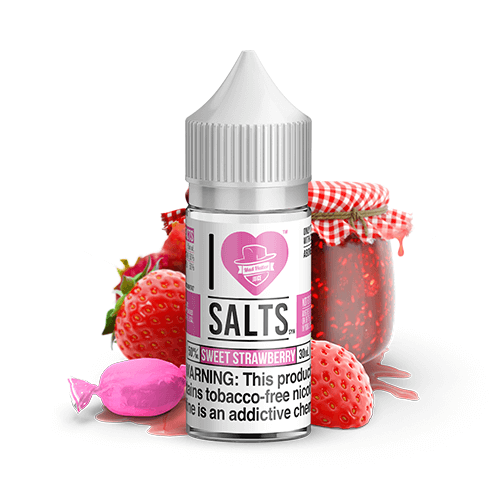 I Love Salts Tobacco-Free Nicotine by Mad Hatter - Sweet Strawberry - 30ml