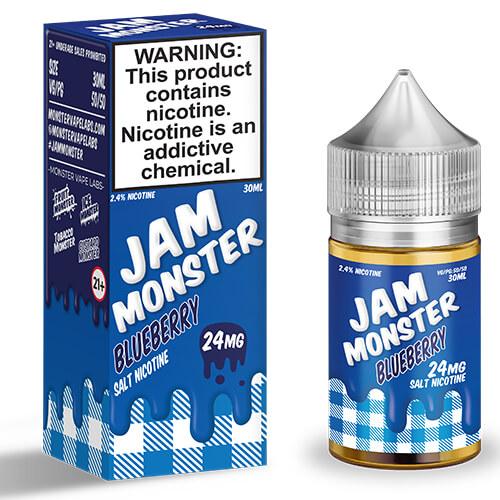 Jam Monster eJuice Synthetic SALT - Blueberry - 30ml