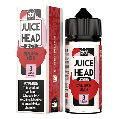 Juice Head ZTN Dessert - Strawberry Cream - 100ml