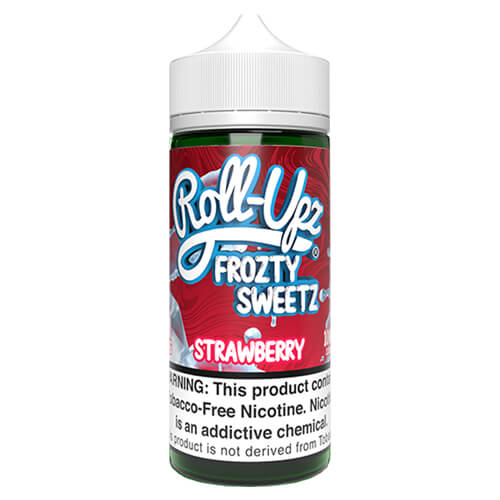 Juice Roll Upz E-Liquid Tobacco-Free Frozty Sweetz - Strawberry Ice - 100ml
