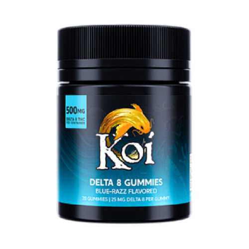 KOI Delta 8 Gummies Blue Razz