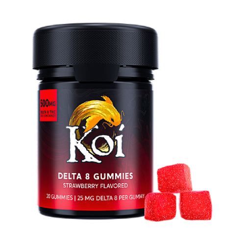 KOI Delta 8 Gummies Strawberry