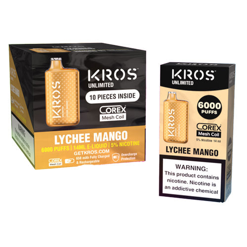 Crisp Menthol KROS 3 Unlimited Cherry Cola 14ML 6000 Puffs 650mAh Rechargeable Prefilled Nicotine Salt Disposable Vape Core - Frank's Vape Escape Kros Vape Juice Price Crisp Menthol KROS 3 Unlimited Cherry Cola 14ML 6000 Puffs 650mAh Rechargeable Prefilled Nicotine Salt Disposable Vape Core - Frank's Vape Escape Kros Vape Juice Price