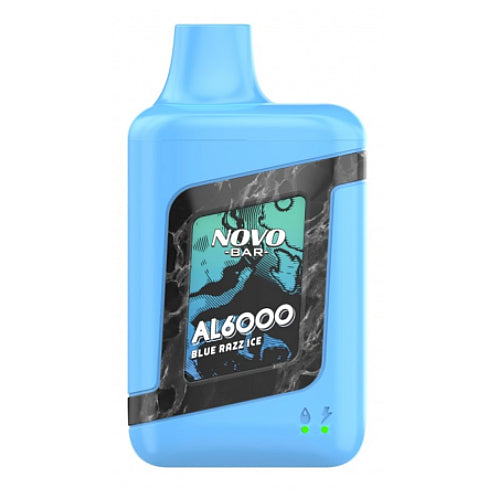 Smok AL6000 Novo Bar - Disposable Vape Device - Blue Razz Ice (10 Pack)