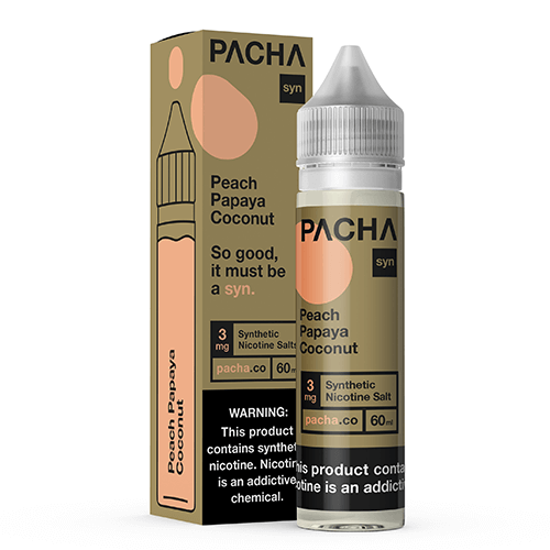 Pacha SYN - Peach Papaya Coconut Cream - 60mL