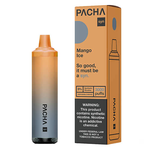 Pacha SYN - Disposable Vape Device - Mango Ice - 10 Pack
