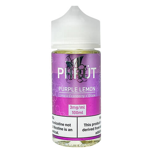 Phrut Tobacco-Free eJuice - Purple Lemon - 100ml