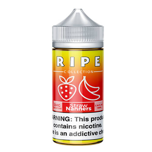 Ripe Collection by Vape 100 eJuice - Straw Nanners - 100ml