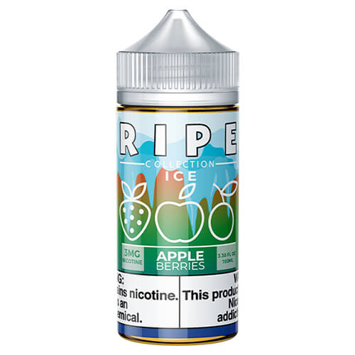 Ripe Collection on Ice by Vape 100 eJuice - Apple Berries On Ice - 100ml