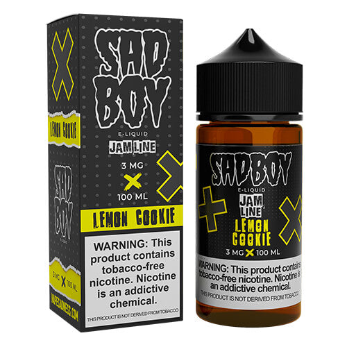 Sadboy Tobacco-Free Jam Line - Lemon Cookie - 100ml