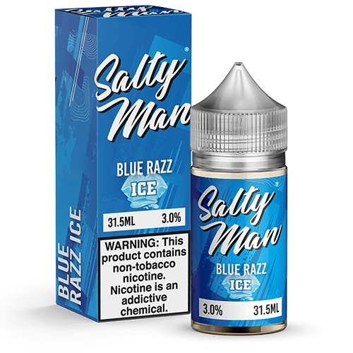 Salty Man NTN Salt - Bluerazz Ice - 31.5mL