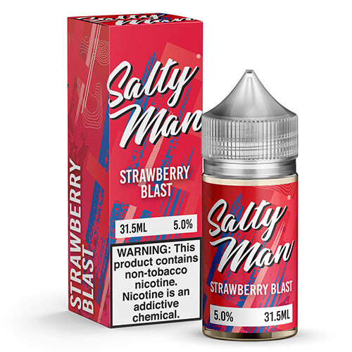 Salty Man NTN Salt - Strawberry Blast - 31.5mL