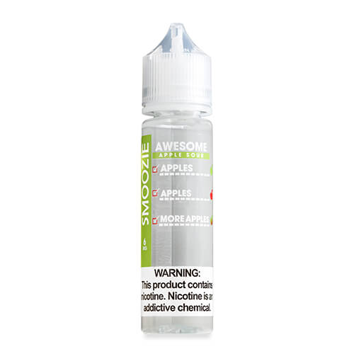 Smoozie Synthetic E-Liquid - Awesome Apple Sour - 60ml