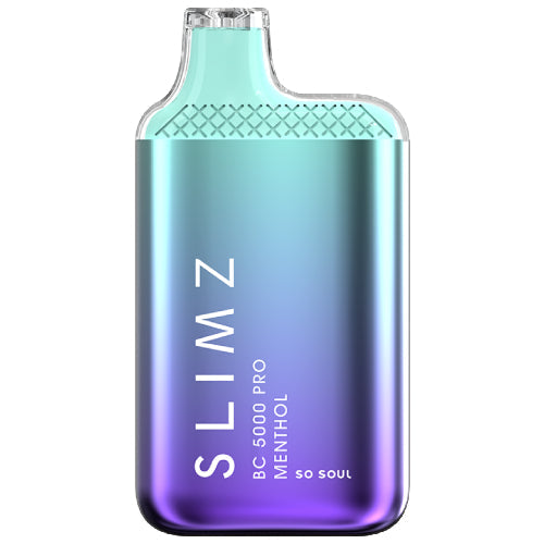 So Soul Slimz BC5000 - Disposable Vape Device - Menthol (10 Pack)