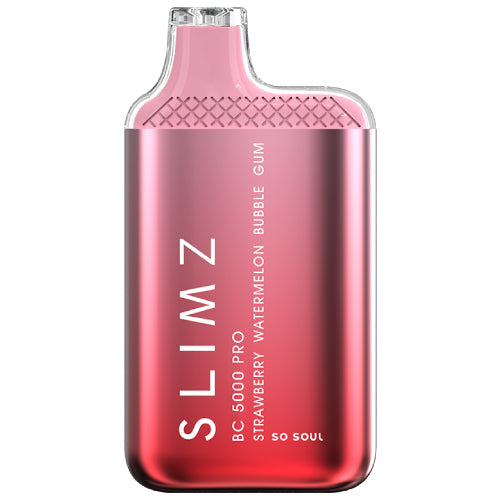 So Soul Slimz BC5000 - Disposable Vape Device - Strawberry Watermelon Bubblegum (10 Pack)