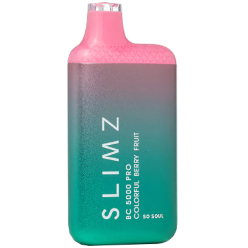 So Soul Slimz BC5000 - Disposable Vape Device - Colorful Berry Fruit (10 Pack)