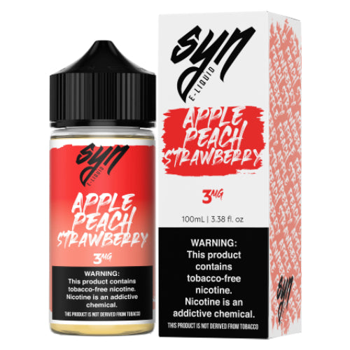 Syn E-Liquids - Apple Peach Strawberry - 100ml
