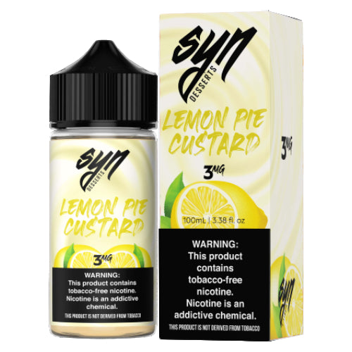 Syn E-Liquids - Lemon Pie Custard - 100ml