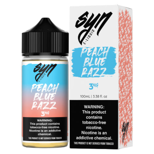 Syn E-Liquids - Peach Blue Razz - 100ml