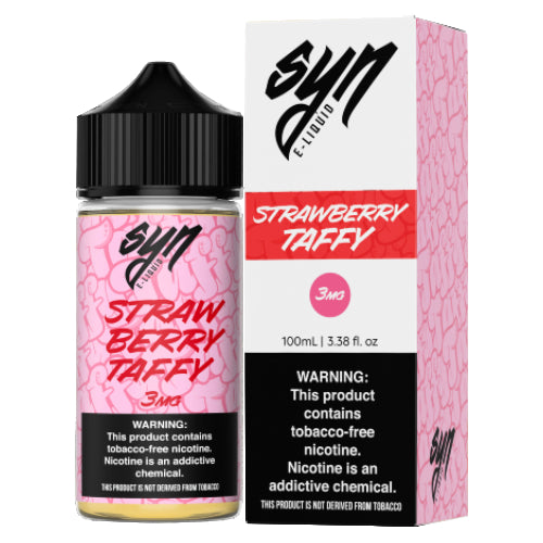Syn E-Liquids - Strawberry Taffy - 100ml