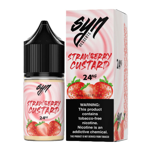 Syn E-Liquids SALTS - Strawberry Custard - 30ml