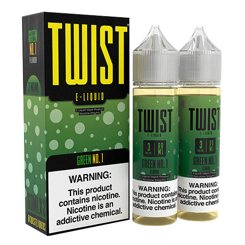 Twist E-Liquids - Green No.1 (Honeydew Melon Chew) - Twin Pack