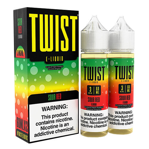 Twist E-Liquids - Sour Red (Sweet & Sour) - Twin Pack