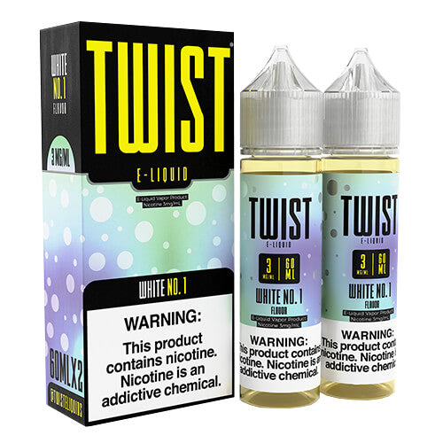 Twist E-Liquids - White No.1 (Bearhemian White Gummy) - Twin Pack