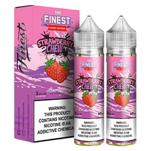 The Finest E-Liquid Synthetic - Strawberry Chew - 2x60ml