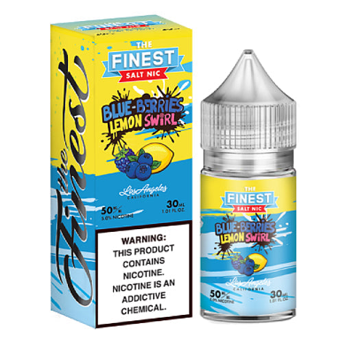 The Finest E-Liquid Synthetic SALTS - Blue-Berries Lemon Swirl - 30ml