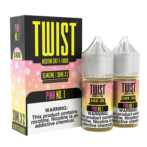 Twist E-Liquids SALTS - Pink No.1 (Pink Punch Lemonade) - Twin Pack