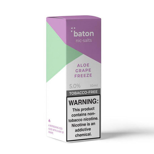 Baton Salts NTN - Aloe Grape Freeze - 10mL
