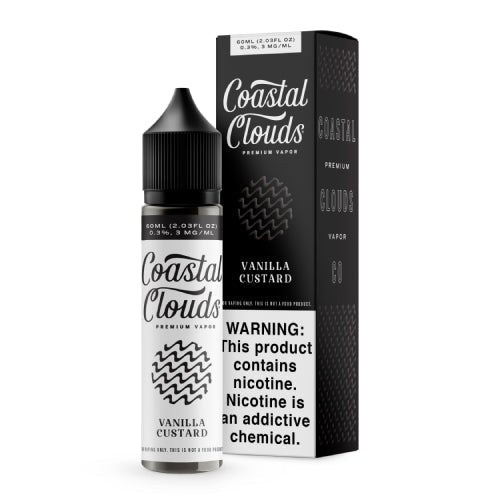 Coastal Clouds Synthetic - Vanilla Custard - 60mL