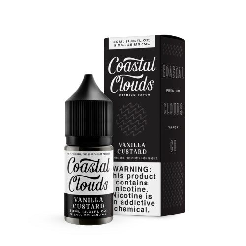 Coastal Clouds TFN SALTS - Vanilla Custard - 30ml