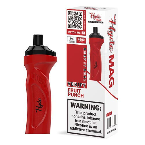 Hyde Mag - Disposable Vape Device - Fruit Punch - 10 Pack