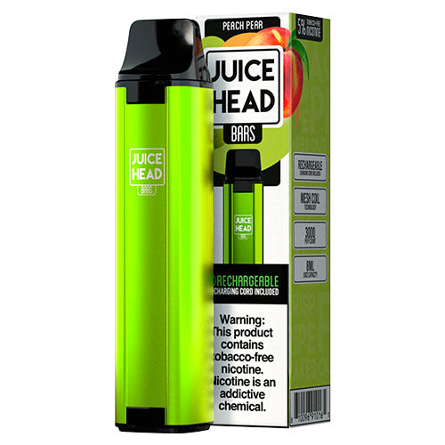 Juice Head Bar ZTN - Diposable Vape Device - Peach Pear - 10 Pack