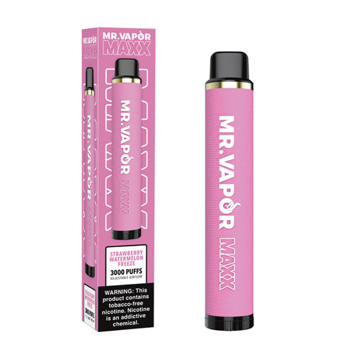 Mr. Vapor MAXX NTN - Disposable Vape Device - Strawberry Watermelon Freeze - 10 Pack