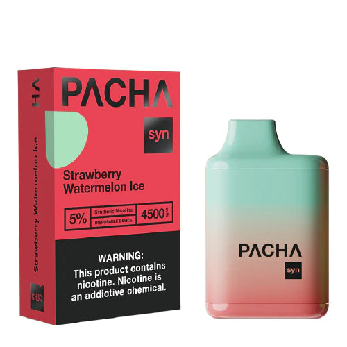 Pacha SYN - Disposable Vape Device - Strawberry Watermelon Ice -  10 Pack