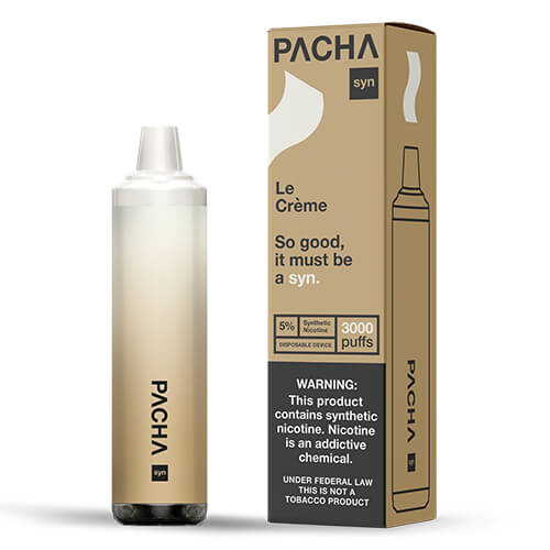 Pacha SYN - Disposable Vape Device - Le Creme - 10 Pack