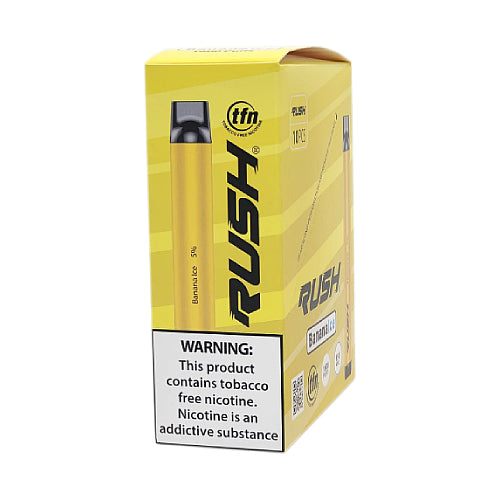 Rush NTN - Disposable Vape Device - Banana Ice - 10 Pack