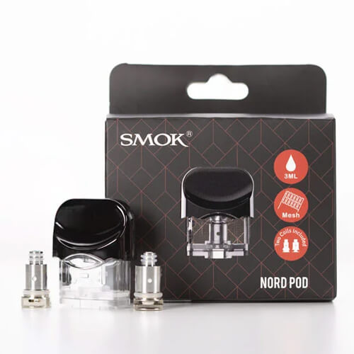 Smok Nord Replacement Pod with 1.4ohm/0.6ohm Coils