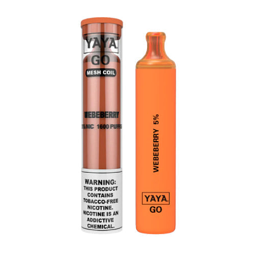 YAYA Go 1600 NTN - Disposable Vape Device -  Webeberry - 10 Pack