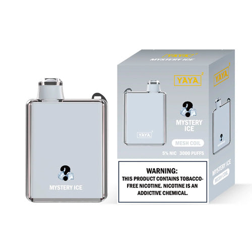 YAYA Square 3000 NTN - Disposable Vape Device - Mystery Ice - 10 Pack